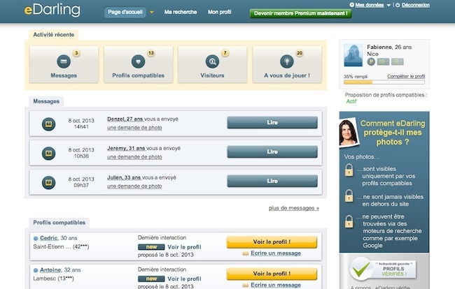 edarling site de rencontre gratuit